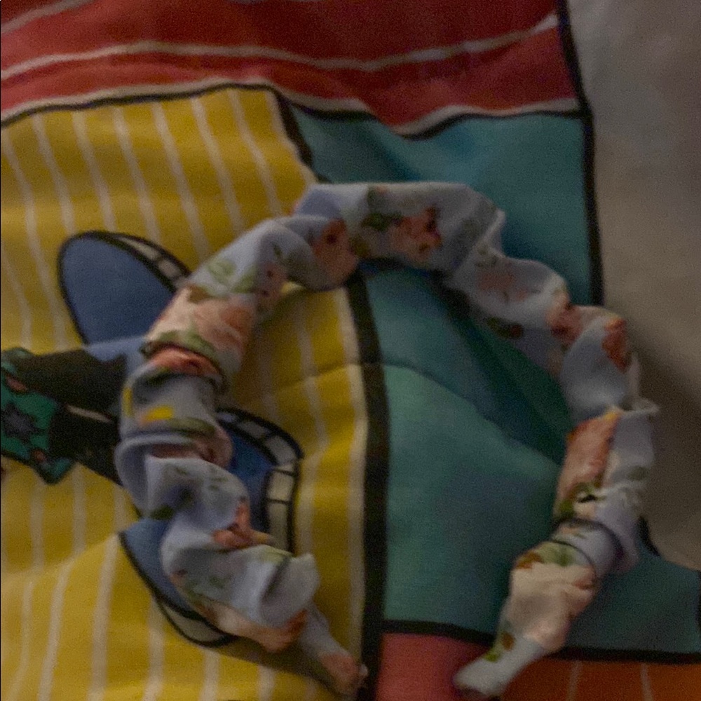 Floral Scrunchie